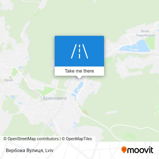 Вербова Вулиця map