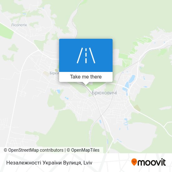 Незалежності України Вулиця map