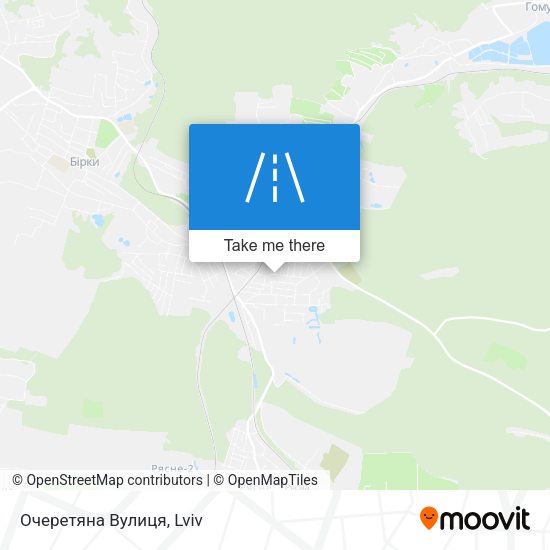 Очеретяна Вулиця map