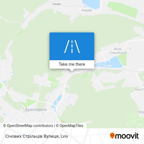 Січових Стрільців Вулиця map