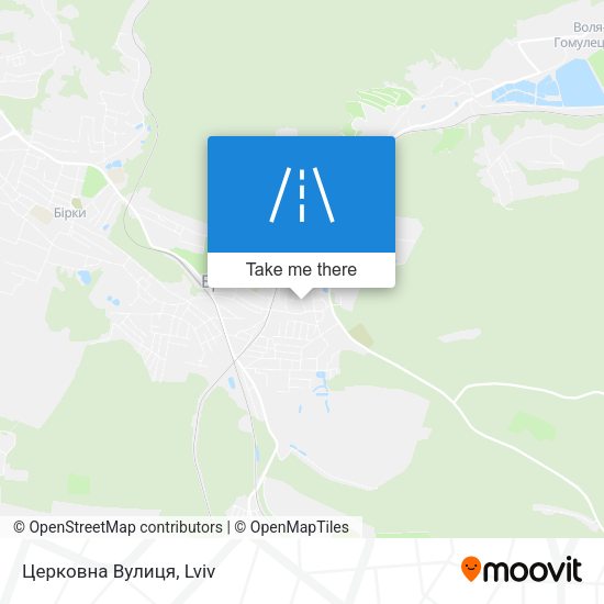 Церковна Вулиця map