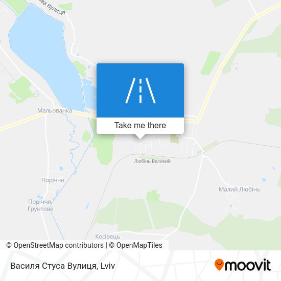 Василя Стуса Вулиця map
