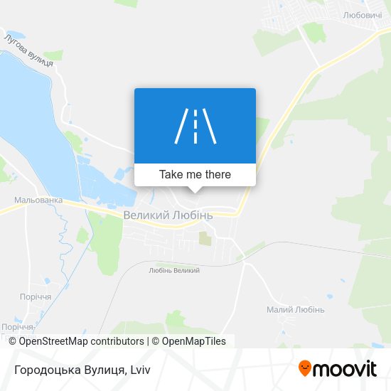 Городоцька Вулиця map