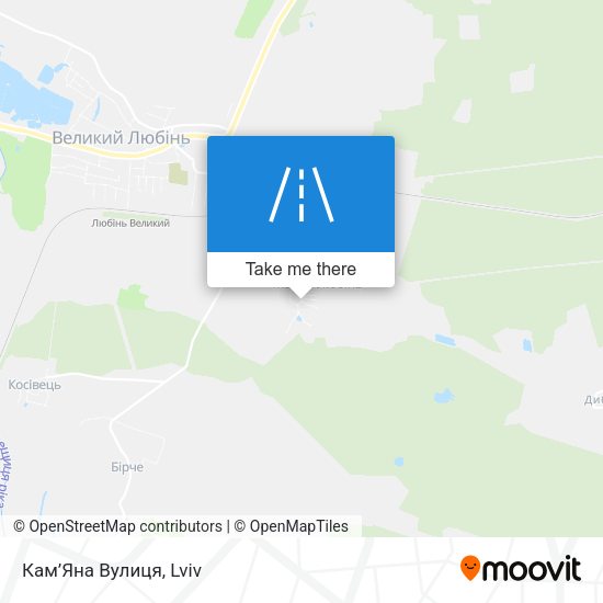 Кам’Яна Вулиця map