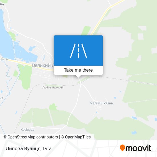Липова Вулиця map