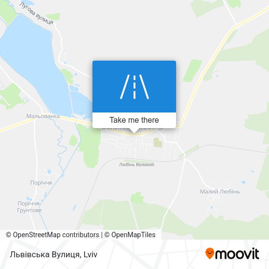 Львівська Вулиця map