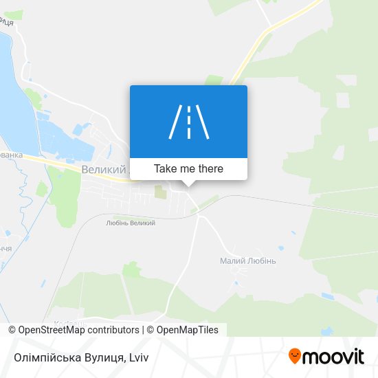 Олімпійська Вулиця map