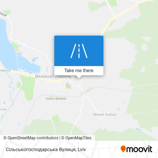 Сільськогосподарська Вулиця map