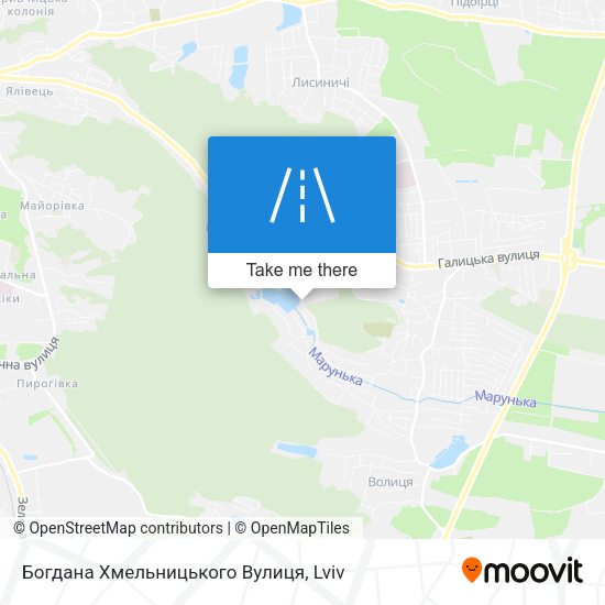 Богдана Хмельницького Вулиця map