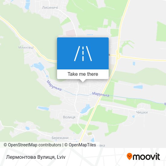 Лермонтова Вулиця map