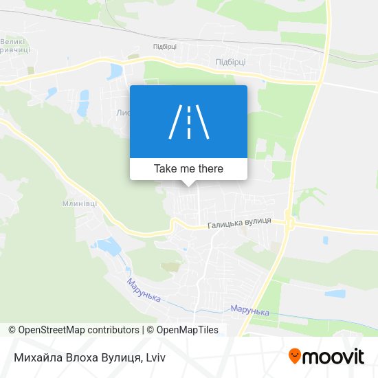 Михайла Влоха Вулиця map
