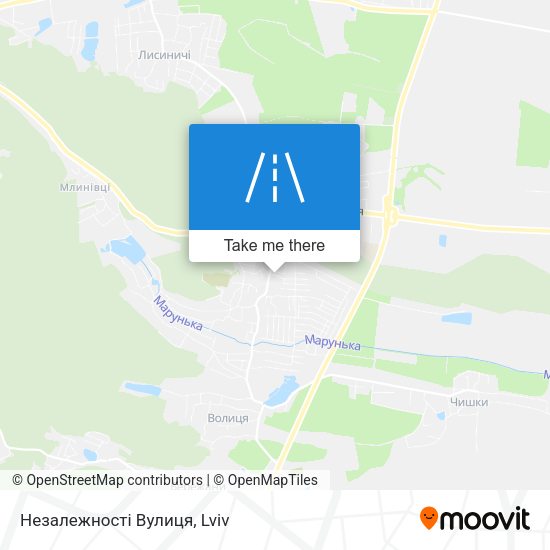 Незалежності Вулиця map