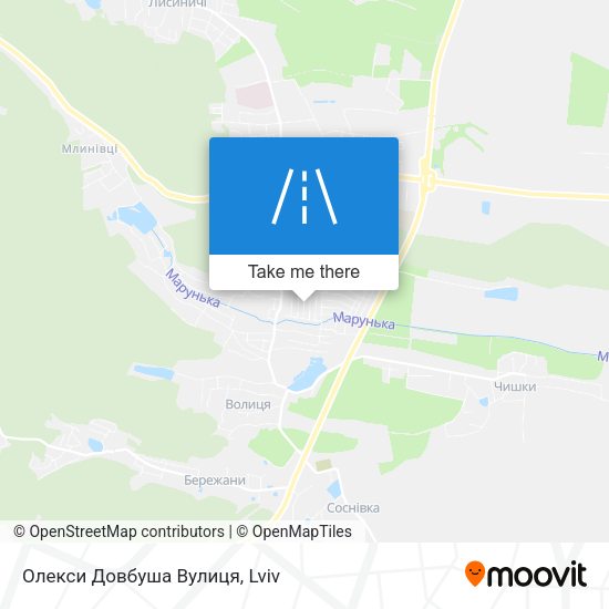 Олекси Довбуша Вулиця map