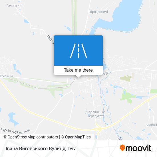 Івана Виговського Вулиця map