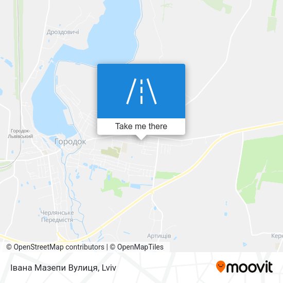 Івана Мазепи Вулиця map