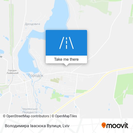 Володимира Івасюка Вулиця map