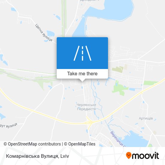 Комарнівська Вулиця map