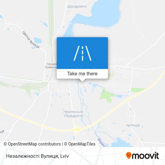 Незалежності Вулиця map