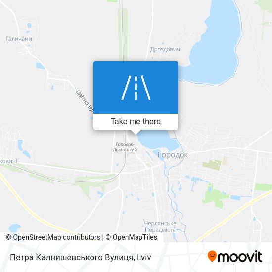 Петра Калнишевського Вулиця map