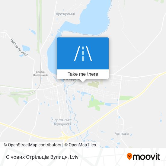 Січових Стрільців Вулиця map