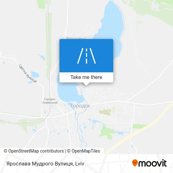 Ярослава Мудрого Вулиця map