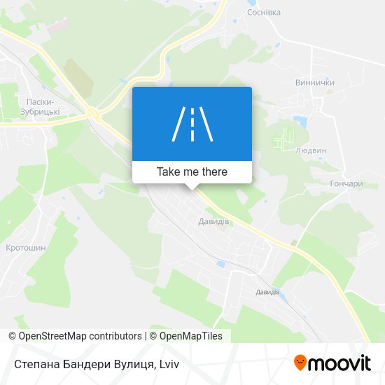 Степана Бандери Вулиця map