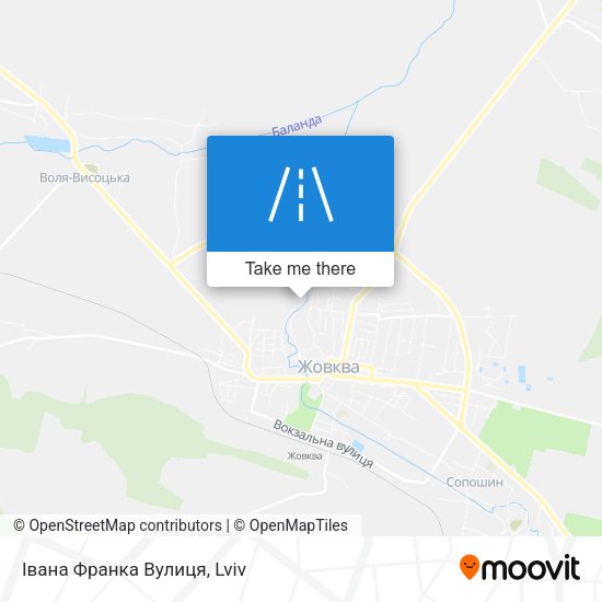 Івана Франка Вулиця map