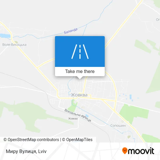 Карта Миру Вулиця