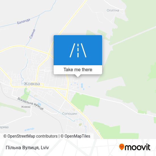 Пільна Вулиця map