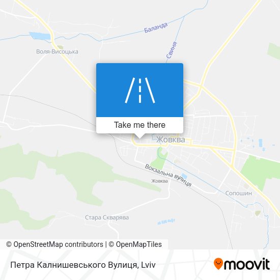 Петра Калнишевського Вулиця map