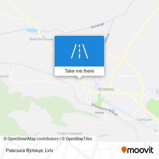 Равська Вулиця map