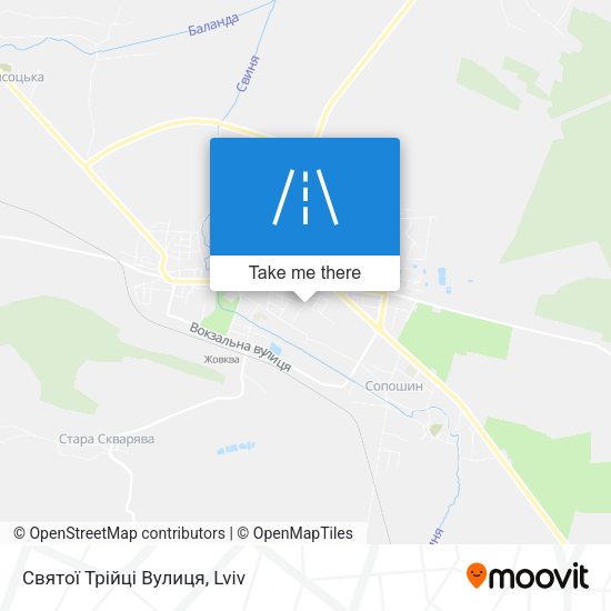 Святої Трійці Вулиця map