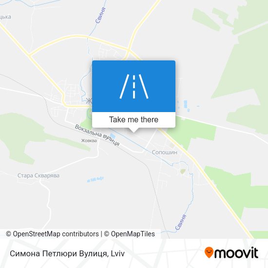 Симона Петлюри Вулиця map