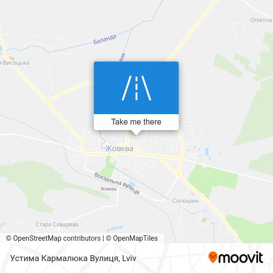 Устима Кармалюка Вулиця map