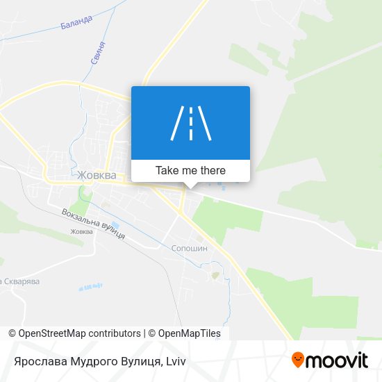 Ярослава Мудрого Вулиця map