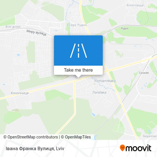 Івана Франка Вулиця map