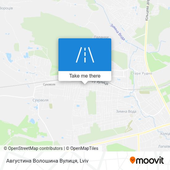 Августина Волошина Вулиця map