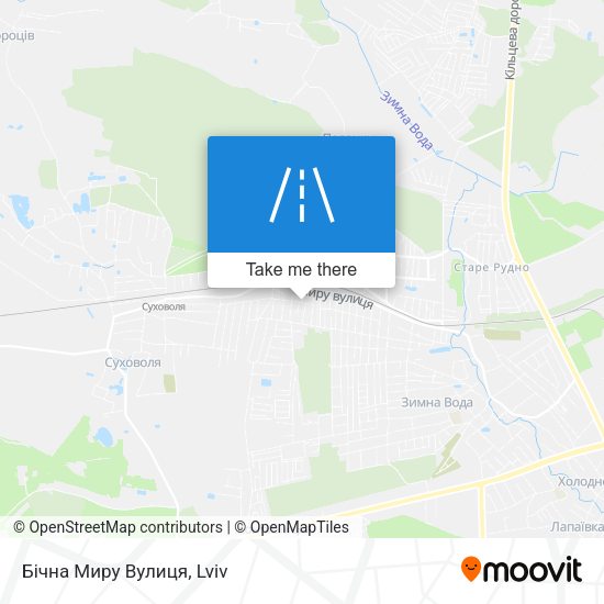 Бічна Миру Вулиця map