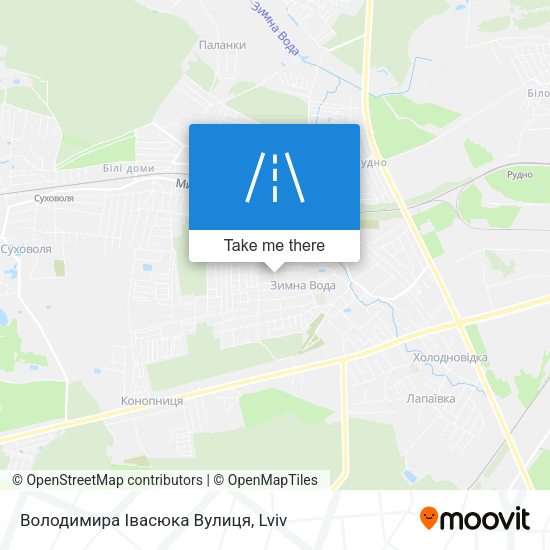 Володимира Івасюка Вулиця map