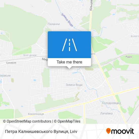 Петра Калнишевського Вулиця map