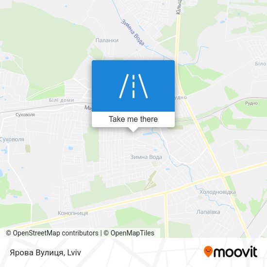 Ярова Вулиця map