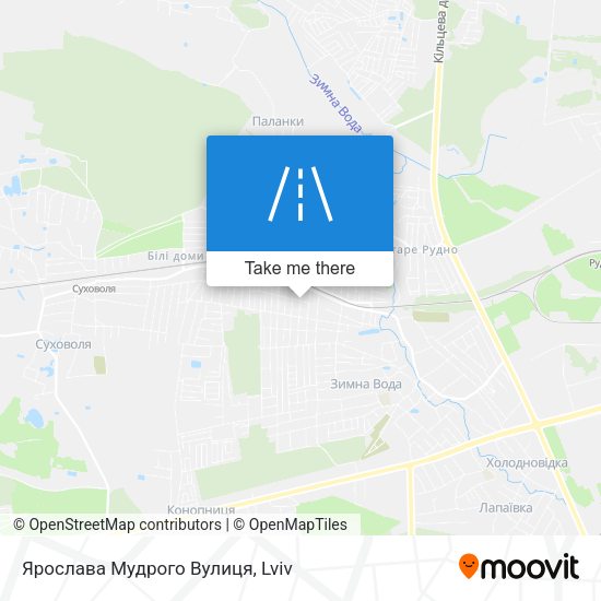 Ярослава Мудрого Вулиця map