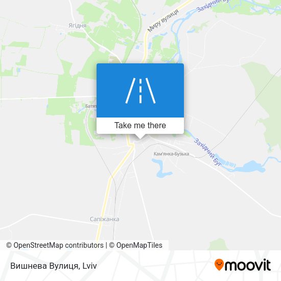 Вишнева Вулиця map