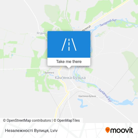 Незалежності Вулиця map