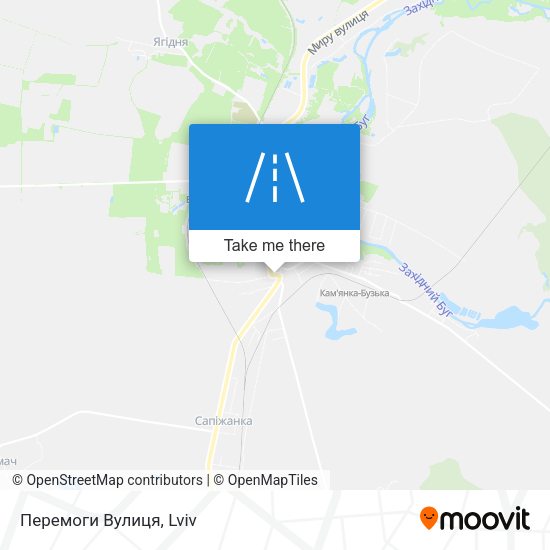 Перемоги Вулиця map