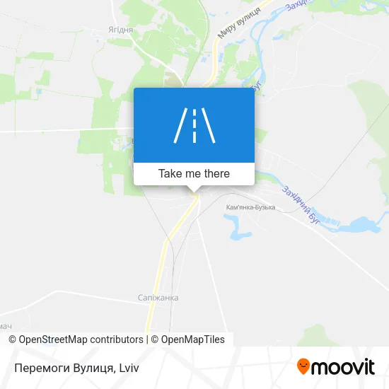 Карта Перемоги Вулиця