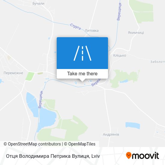 Отця Володимира Петрика Вулиця map
