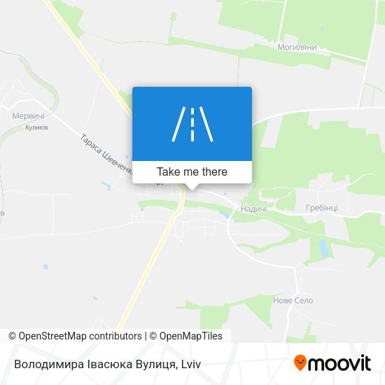Володимира Івасюка Вулиця map