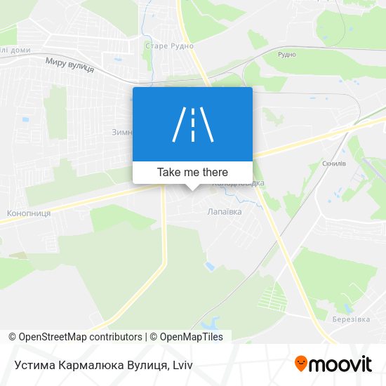 Устима Кармалюка Вулиця map