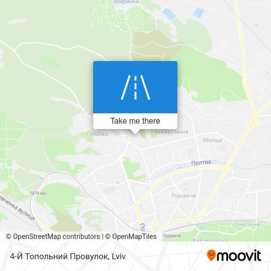 4-Й Топольний Провулок map